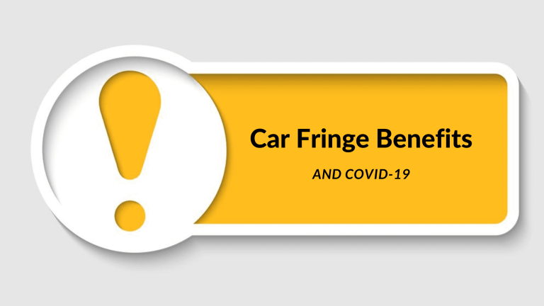 Car fringe benefits and COVID-19