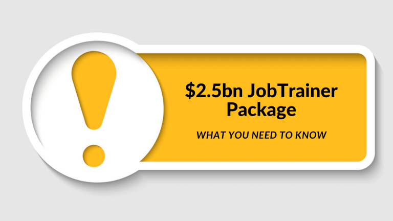 $2.5bn JobTrainer package: What you need to know